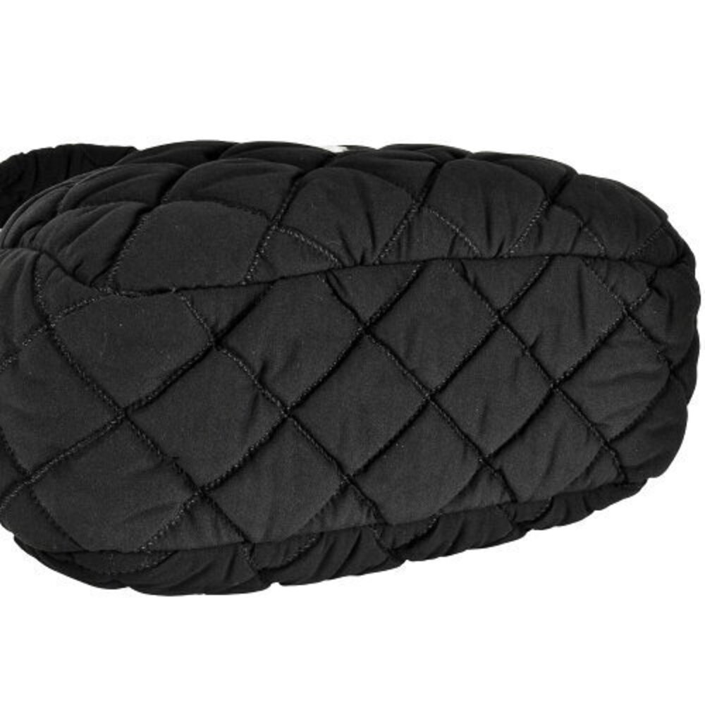 CHANEL Matelasse Bubble Quilt Shoulder Bag Black Coco Mark - Picture 3 of 7